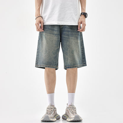 Baggy Jean shorts