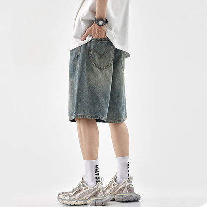 Baggy Jean shorts